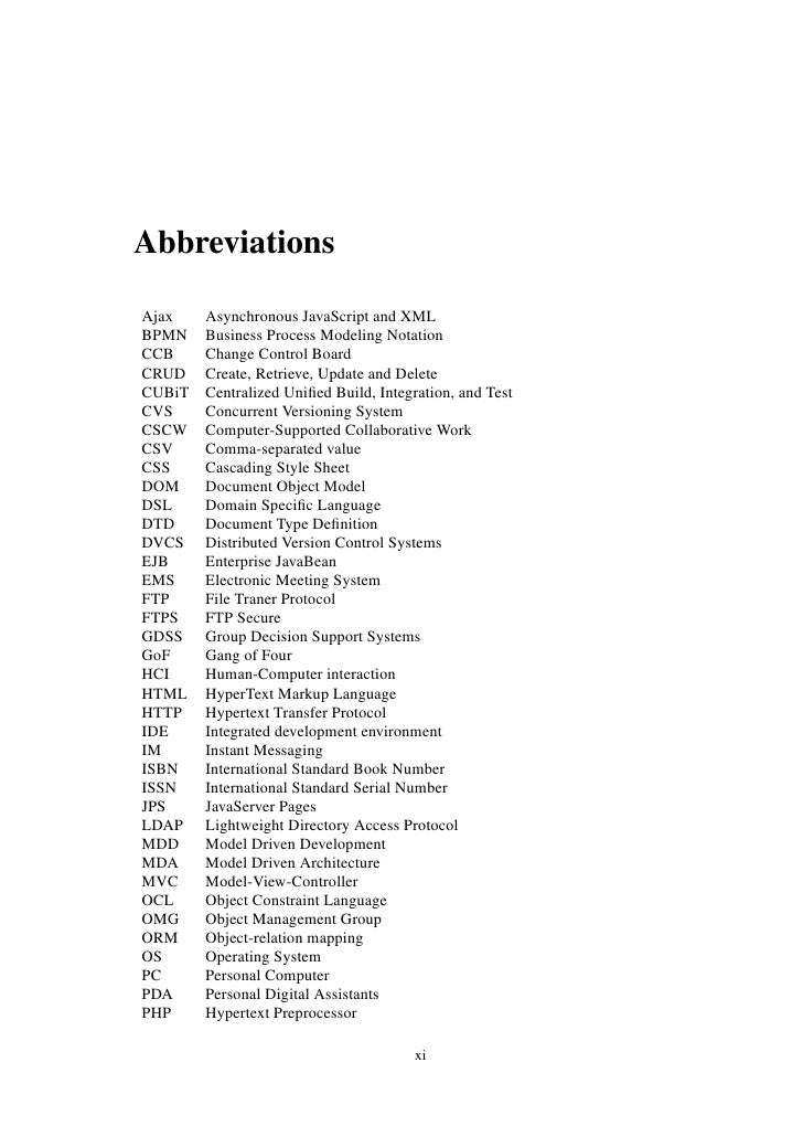 Javascript in thesis