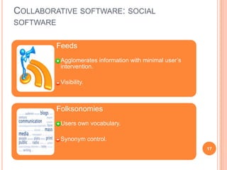 Collaborative software: social software17
