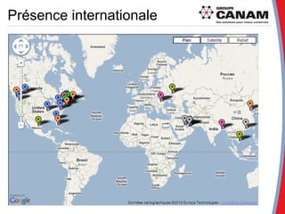 Présence internationale 