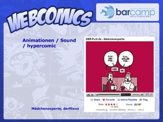 Animationen / Sound / hypercomic Mädchenexperte, derflixxx 