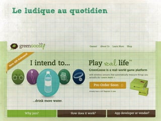 Le ludique au quotidien
 