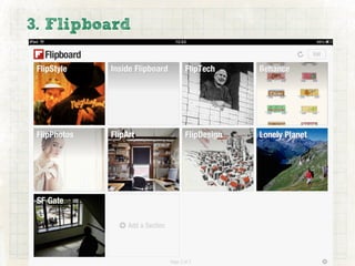 3. Flipboard
 