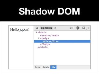 Shadow DOM

 