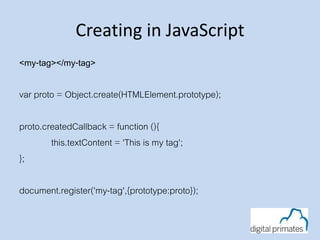 Web Components | PPTX