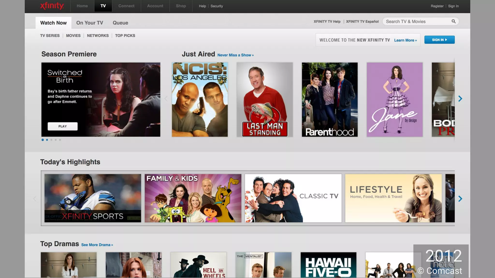 2012
© Comcast
 