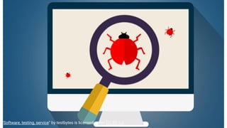 "Software, testing, service" by testbytes is licensed under CC BY 2.0
 