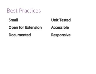 Web Components and Modular CSS