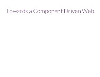 Web Components and Modular CSS