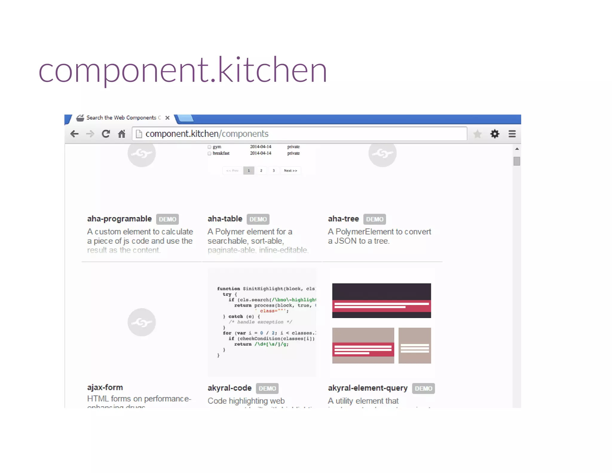 component.kitchen
 