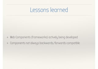 A Primer on Web Components in APEX | PDF