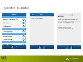 Applikation – Das Ergebnis
 