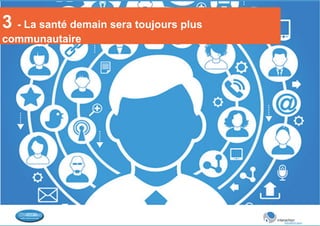 3 - La santé demain sera toujours plus 
communautaire 
 