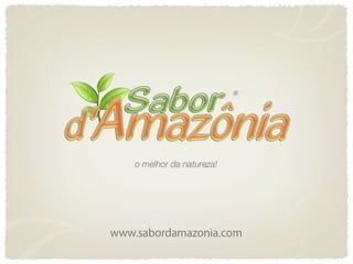 Web conference Sabor d'Amazonia Brasil