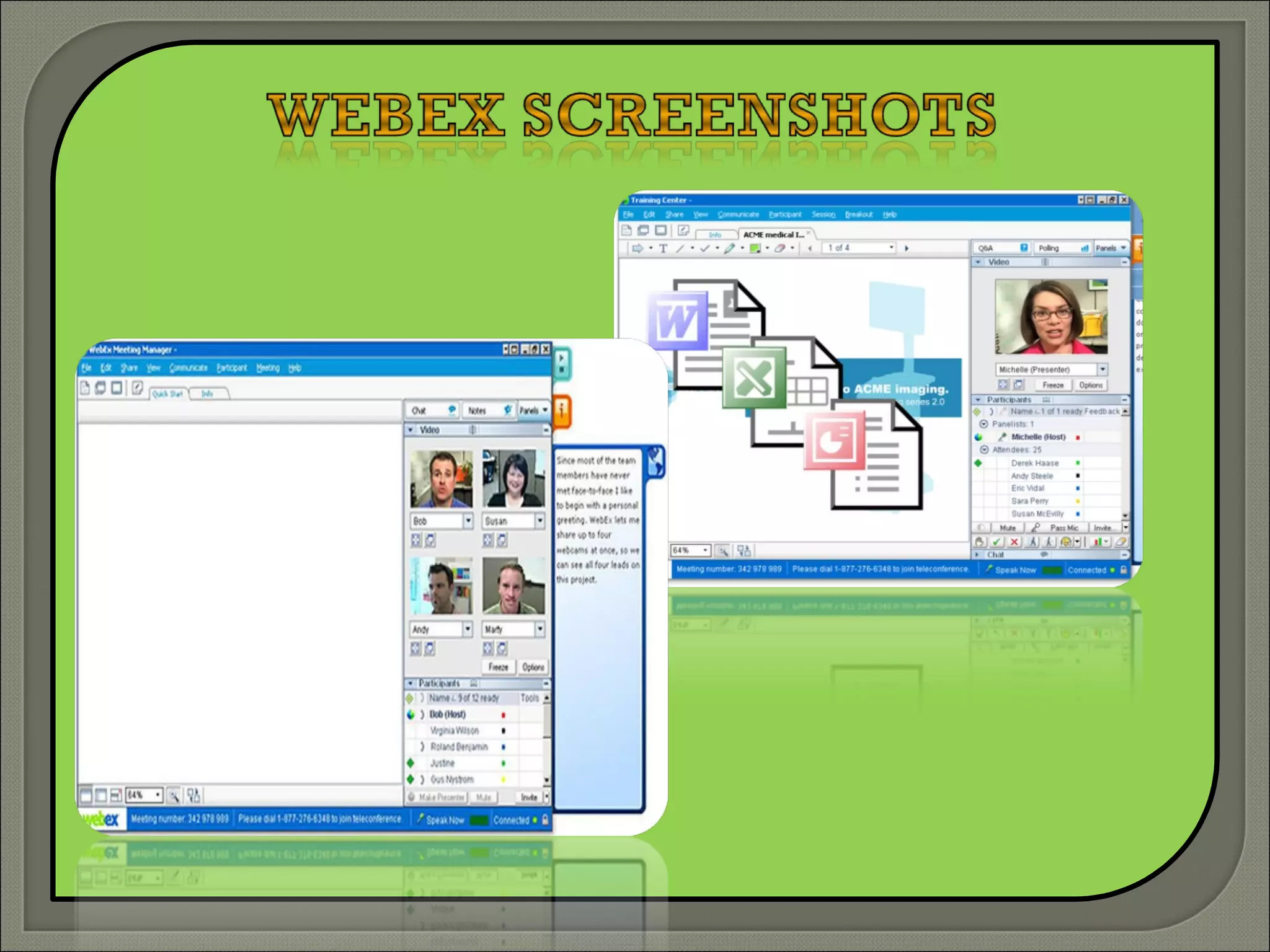 Web conferencing