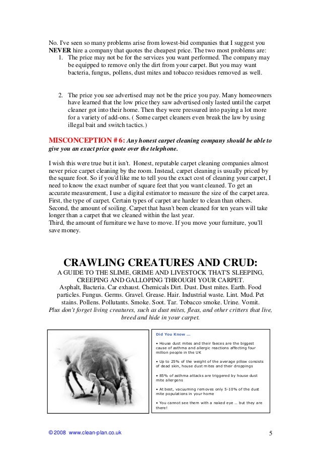 Carpet and Upholstery Cleaning Guide