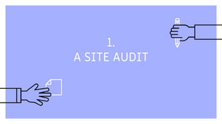 1.
A SITE AUDIT
 