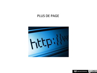 Plus de page