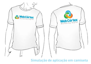 Simulação de aplicação em camiseta
 