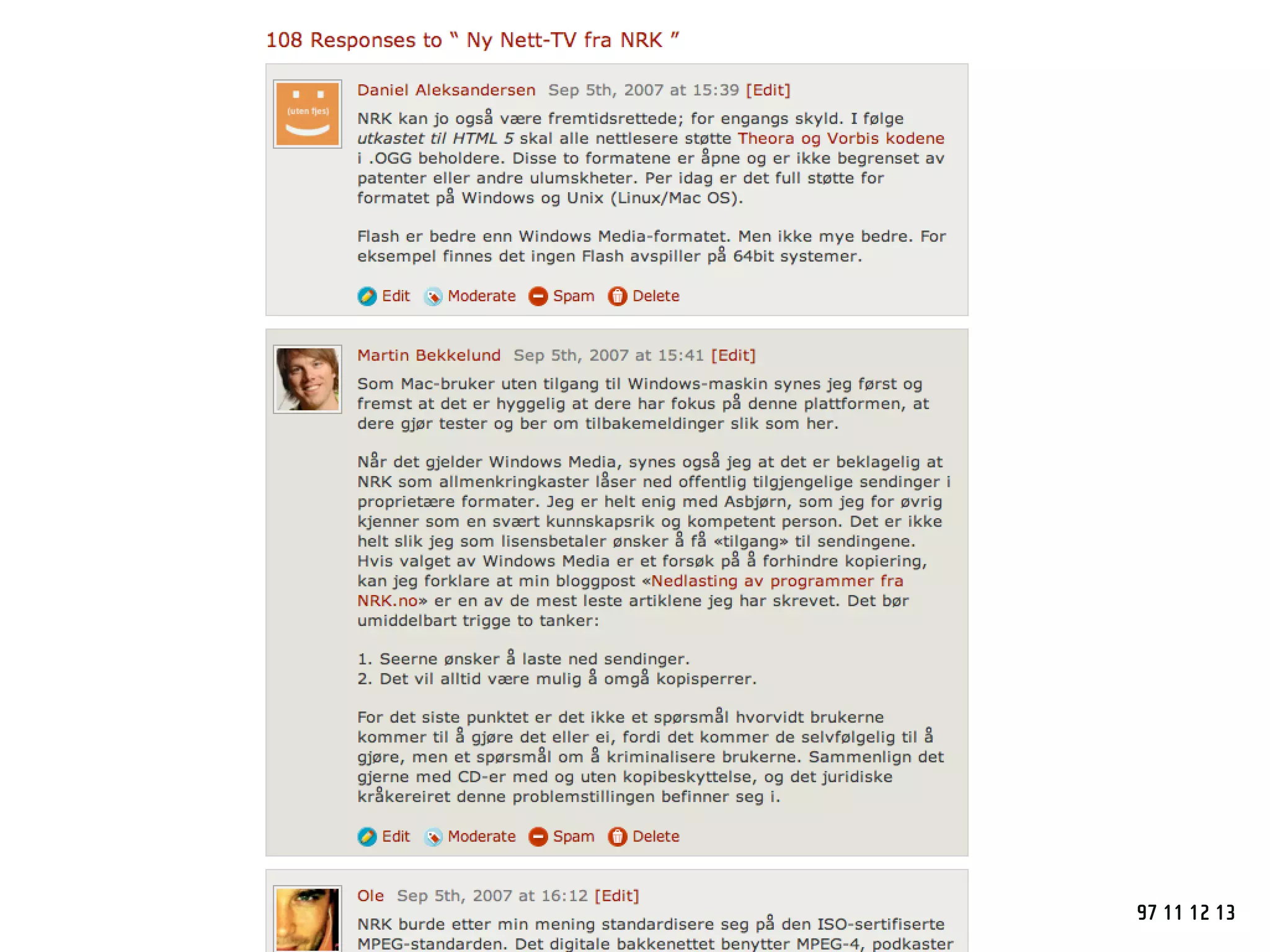 NRKbeta - Webdagene 2008