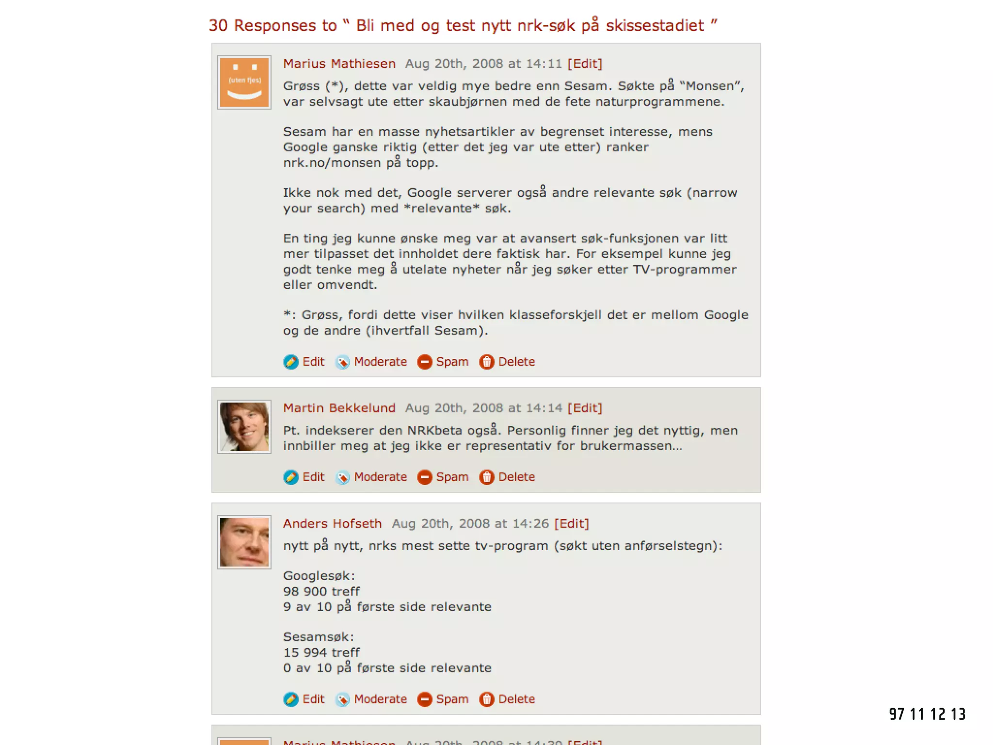 NRKbeta - Webdagene 2008