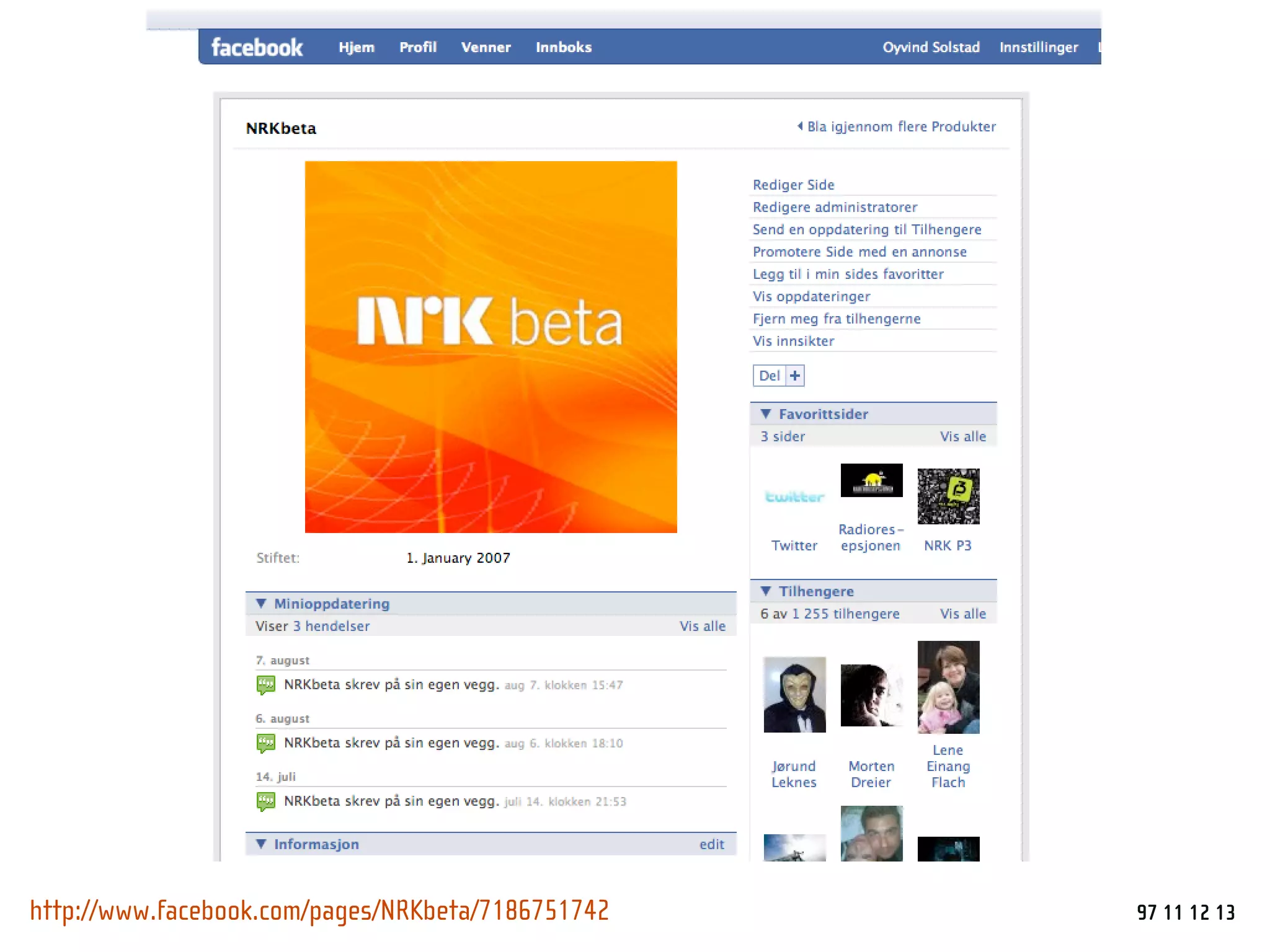 NRKbeta - Webdagene 2008