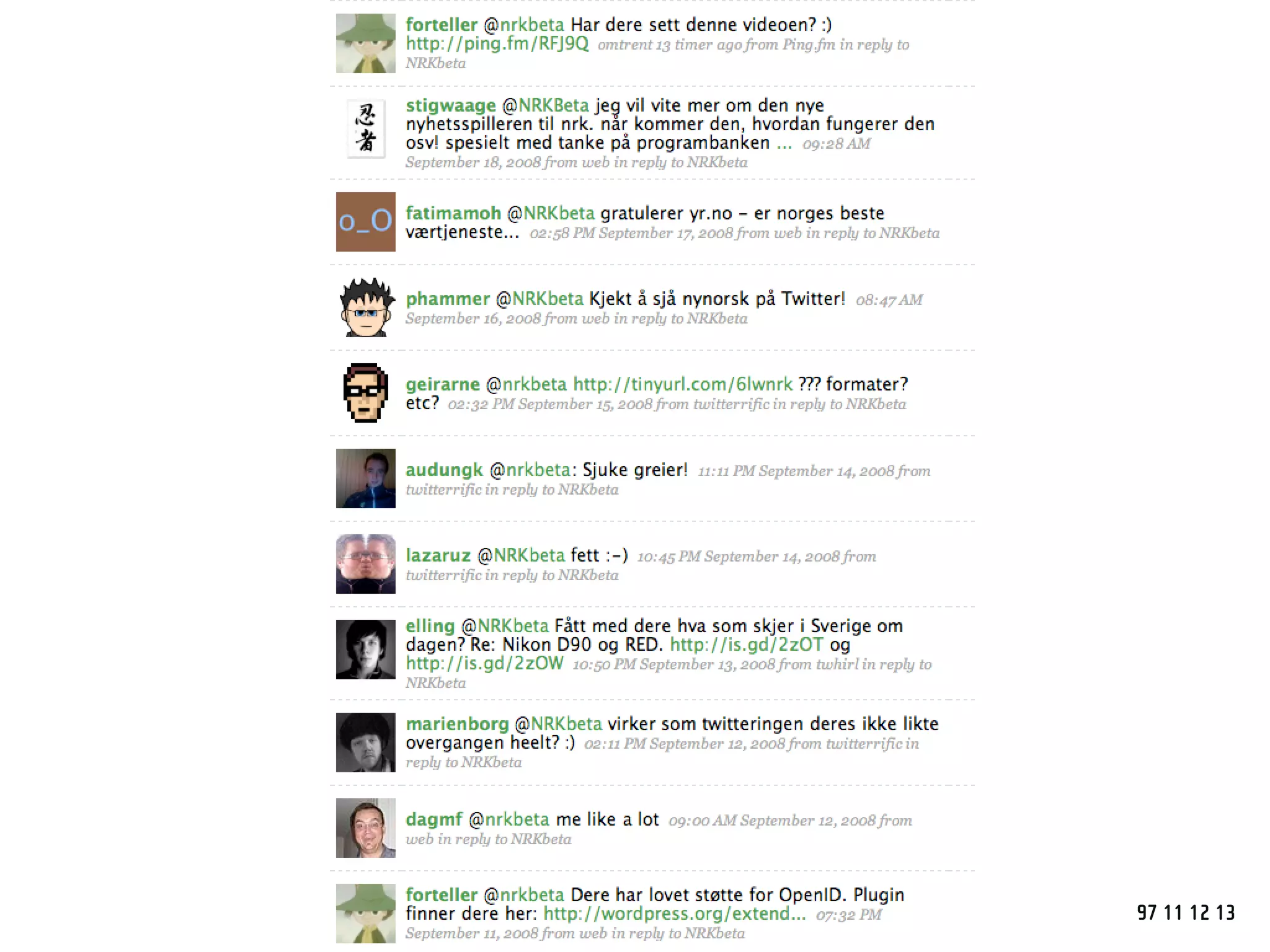 NRKbeta - Webdagene 2008