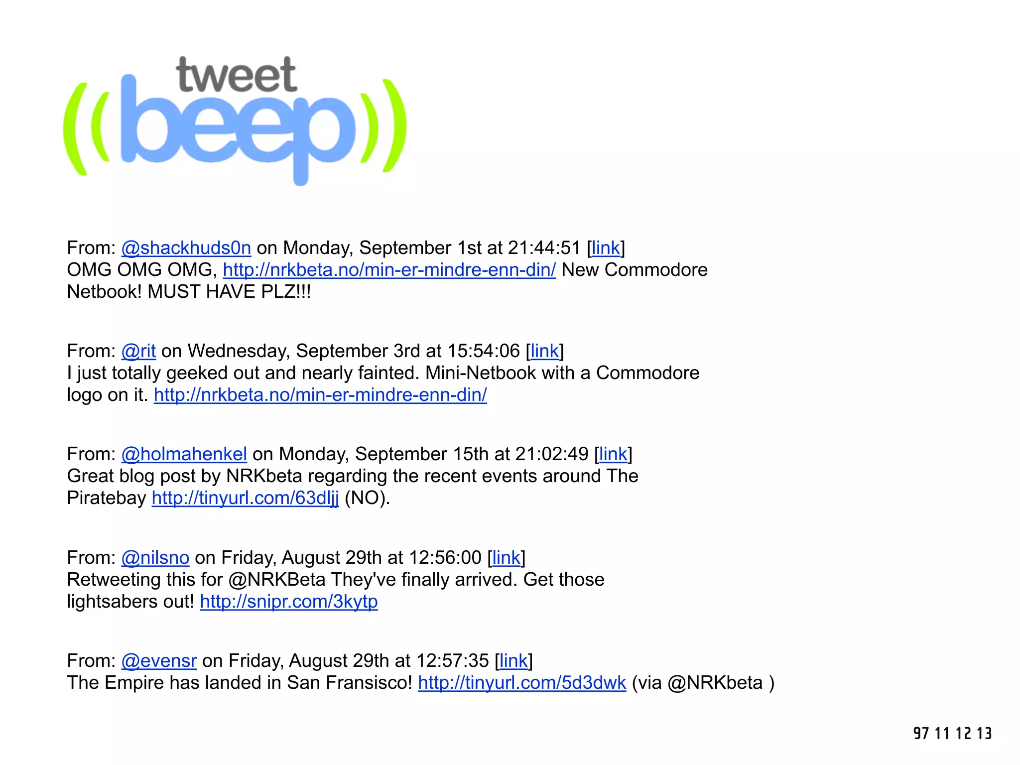 NRKbeta - Webdagene 2008