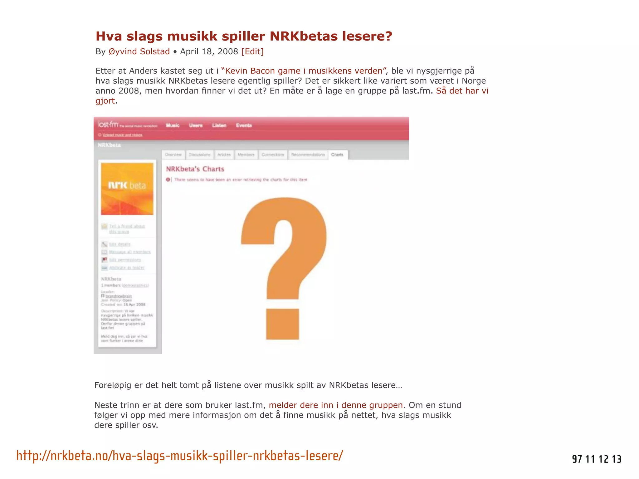 NRKbeta - Webdagene 2008