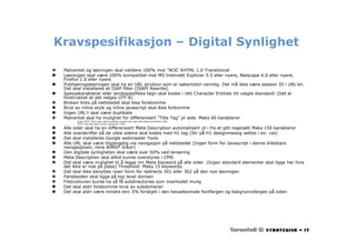 Webdagene2007 Roar Eriksen Sokemotoroptimalisering