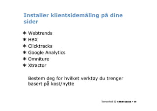 Webdagene2007 Roar Eriksen Sokemotoroptimalisering