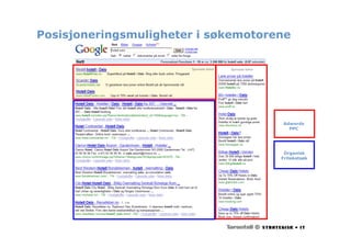 Webdagene2007 Roar Eriksen Sokemotoroptimalisering