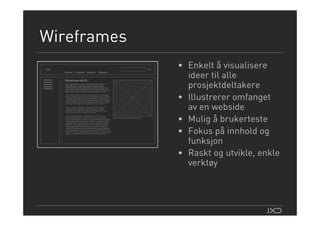 Webdagene2007 Teodor Bjerrang Wireframes