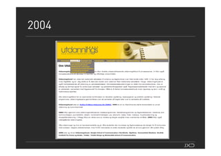 Webdagene2007 Teodor Bjerrang Wireframes