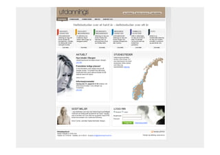 Webdagene2007 Teodor Bjerrang Wireframes