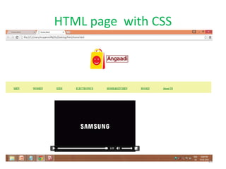 HTML page with CSS
25
 