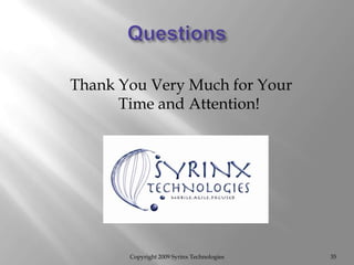 Web Database Server Best Practices