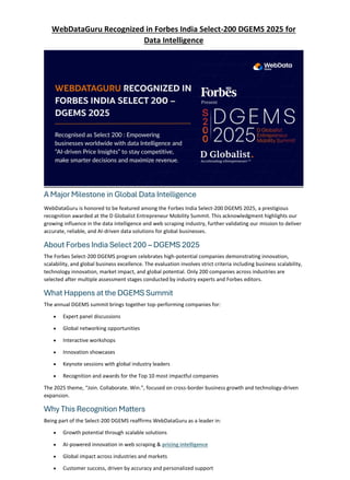 WebDataGuru Recognized in Forbes India Select-200 DGEMS 2025.pdf