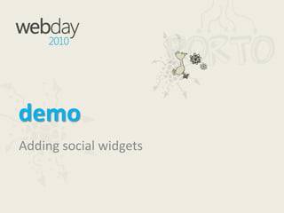 Compose itPartIntializer: “Compose yourself” public MainPage() {InitializeComponent();PartInitializer.SatisfyImports(this); }MainPageCompose