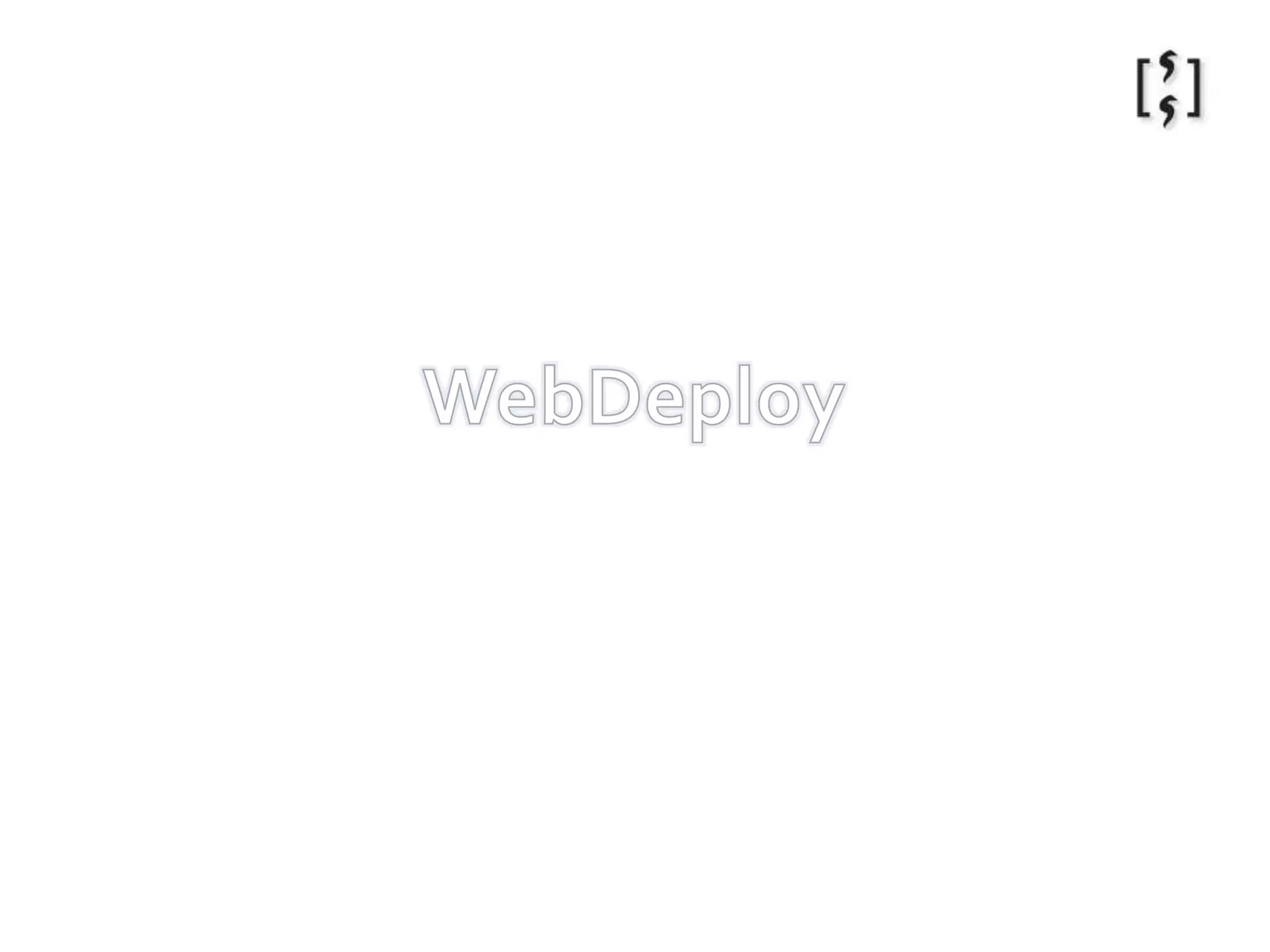 WebDeploy