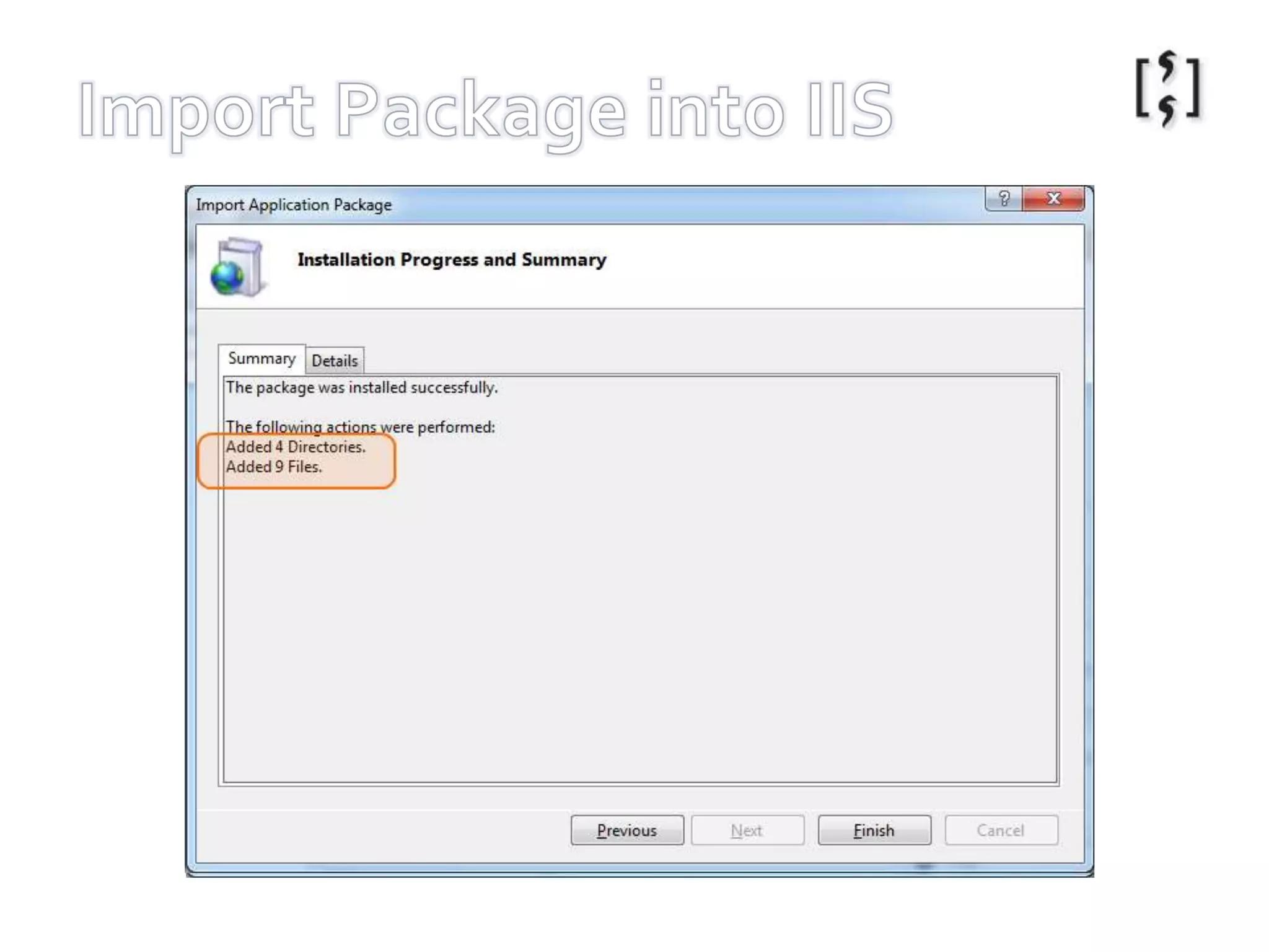 The Resulting Package