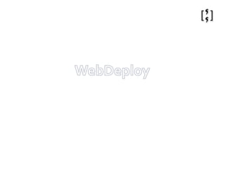 WebDeploy 