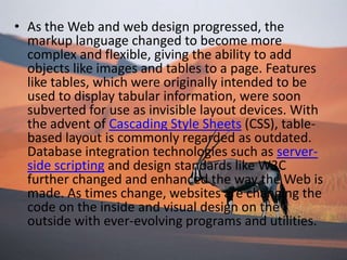 Main article: Web accessibility
