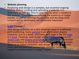 To be accessible, web pages and sites must conform to certain accessibility principles. These accessibility principles are known as the WCAG when talking about content. These can be grouped into the following main areas.