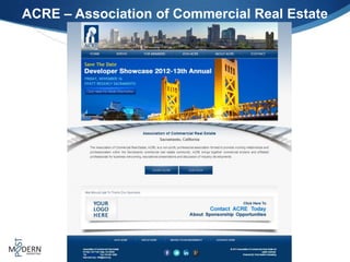 ACRE – Association of Commercial Real Estate
 