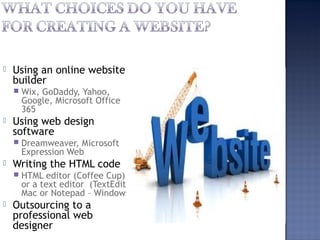 Online Website Builder              Professional Website Builder
  Advantages                               Advantages
   ...