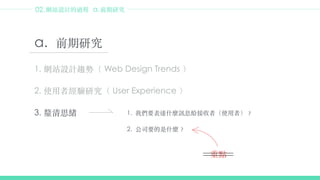 Web Design 設計過程與合作經驗分享 Slide 37