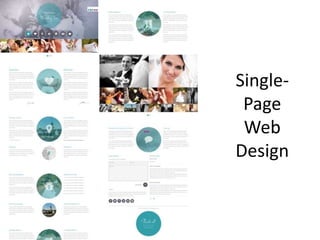 Single-
Page
Web
Design
 