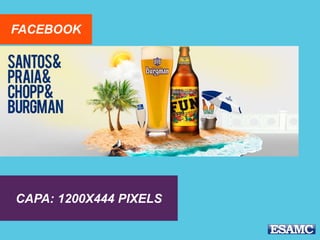 FACEBOOK
CAPA: 1200X444 PIXELS
 