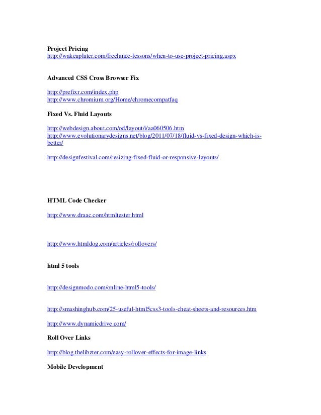 web design 1 2 lesson outline lesson outline