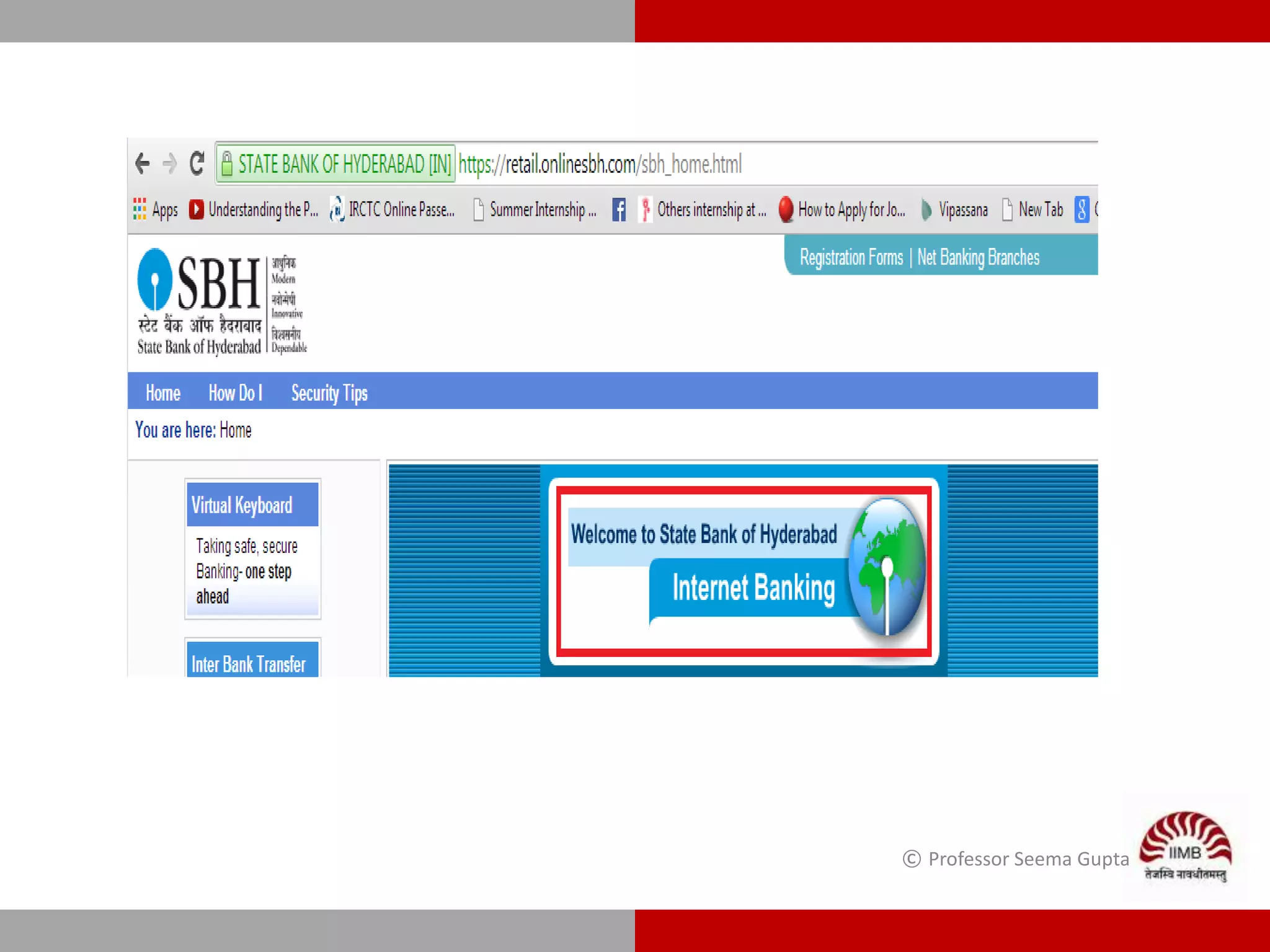 © Professor Seema Gupta
 